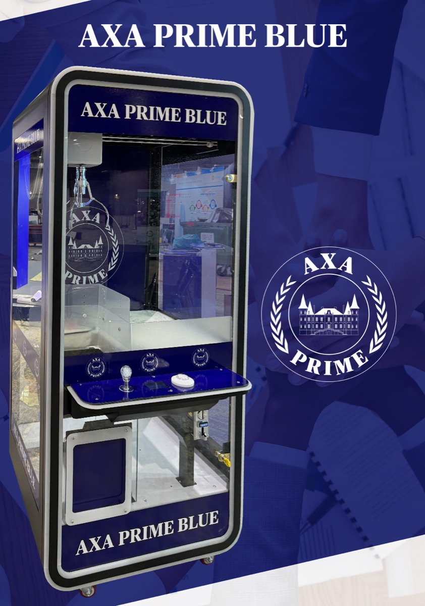 Clear metal claw machine for rental in Singapore